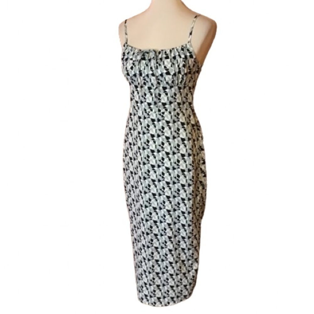 Heartloom geometric sexy maxi dress